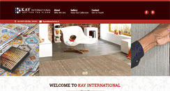 Desktop Screenshot of kayinternational.net